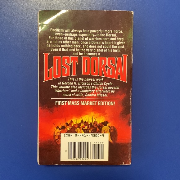 Lost Dorsai by, Gordon R. Dickson paperback book used - Picture 2 of 5